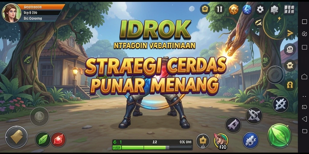 Tampilan gameplay IDROK yang seru dan strategis.