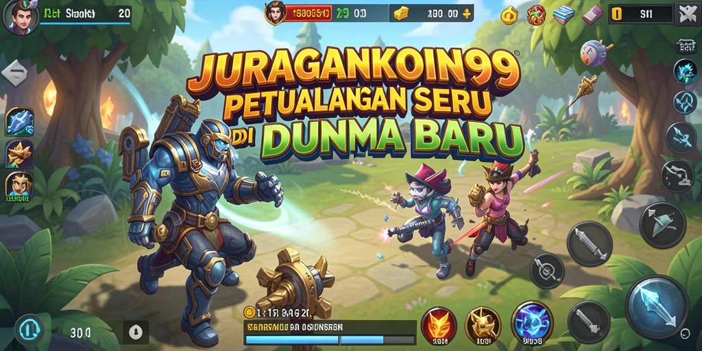 Screenshot gameplay JURAGANKOIN99 yang menunjukkan momen petualangan yang seru.