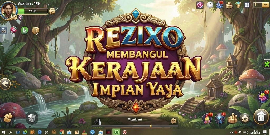 Tampilan gameplay menarik dari game Tycoon REZIXO.