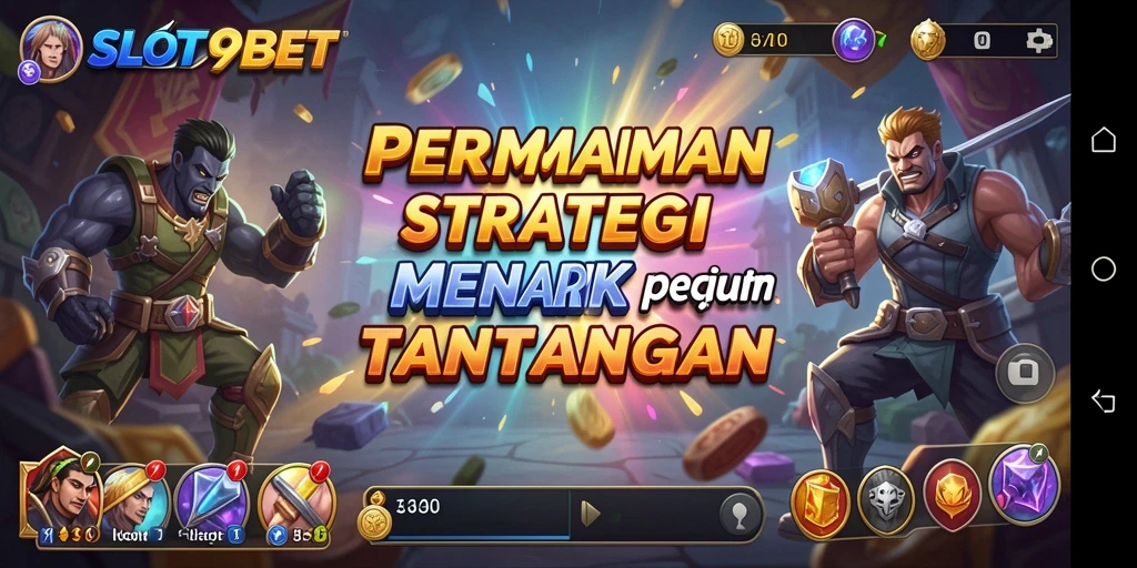 Gameplay SLOT99BET menampilkan strategi dan pertempuran yang mendebarkan.