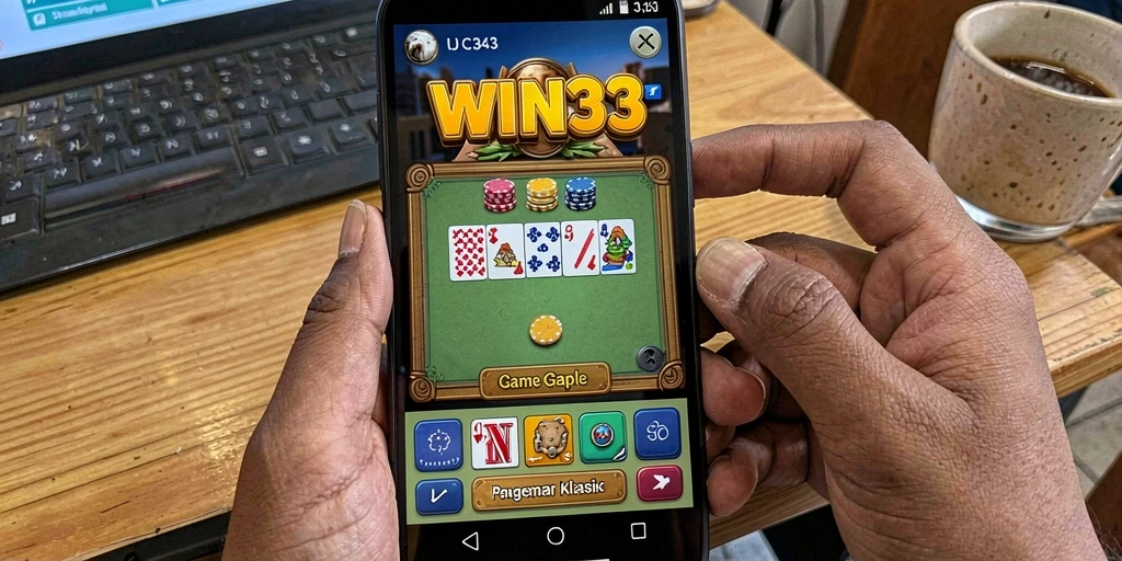Tampilan screenshot gameplay Gaple yang seru dan mendebarkan.